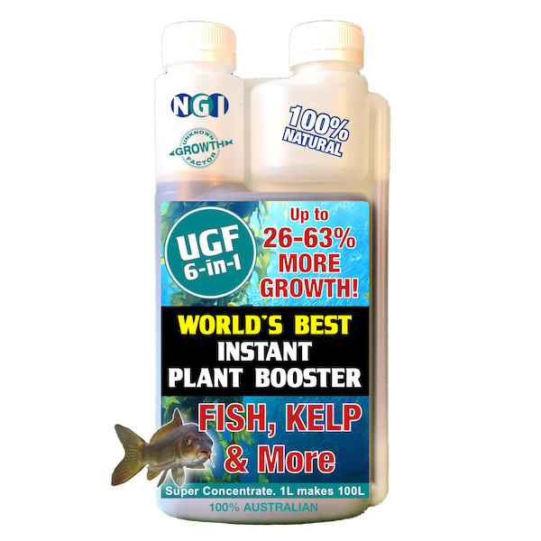 UGF SixinOne Plant Booster One Liter Perfect for Highland Dahlias